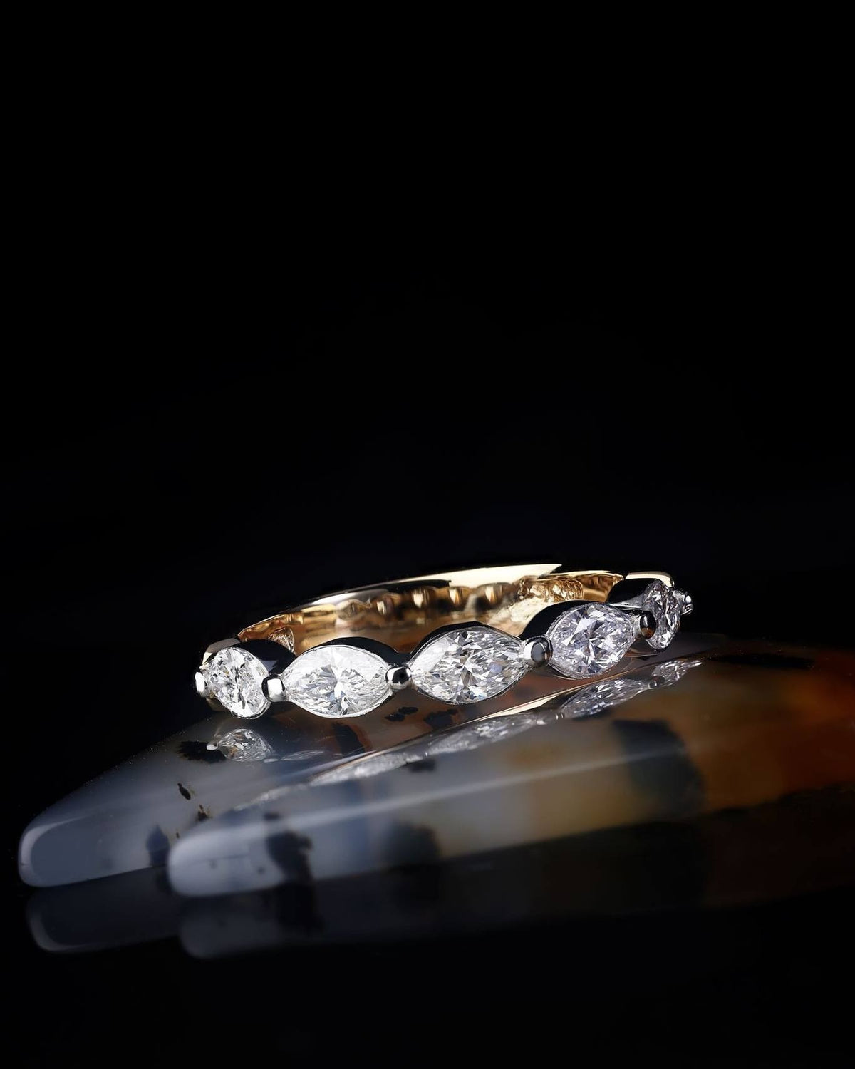 Diamond 18ct Wedding Band - PG-BI-259 - image 2