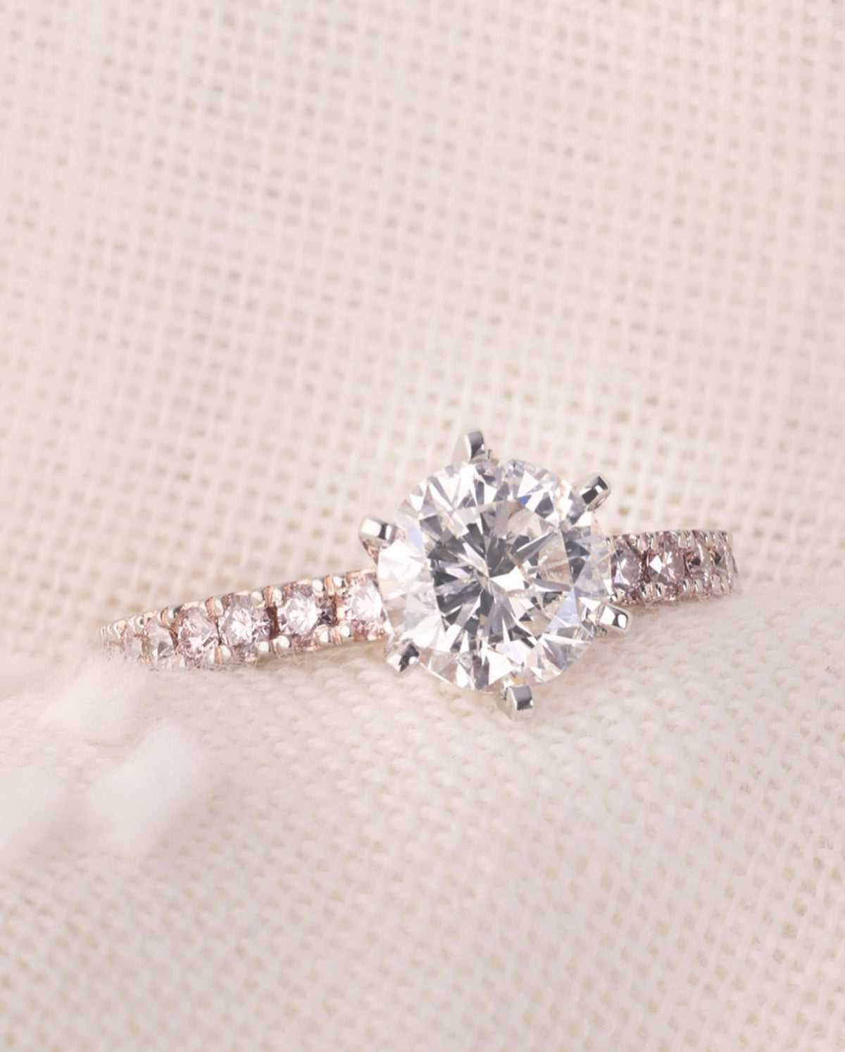 argyle diamond Engagement Ring - PG-BI-264 - image 1