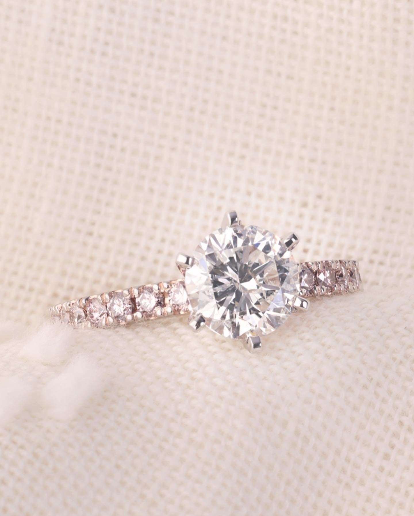 argyle diamond Engagement Ring - PG-BI-264 - image 1