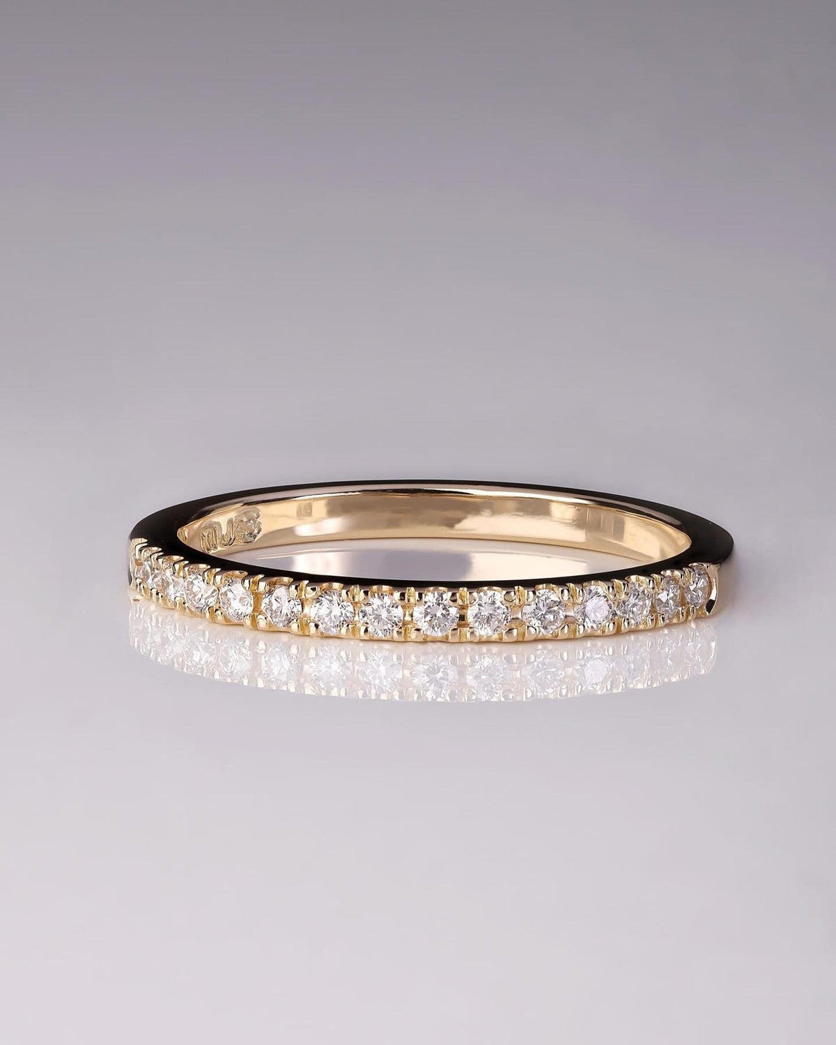 yellow gold Wedding Band - PG-BI-270 - image 1
