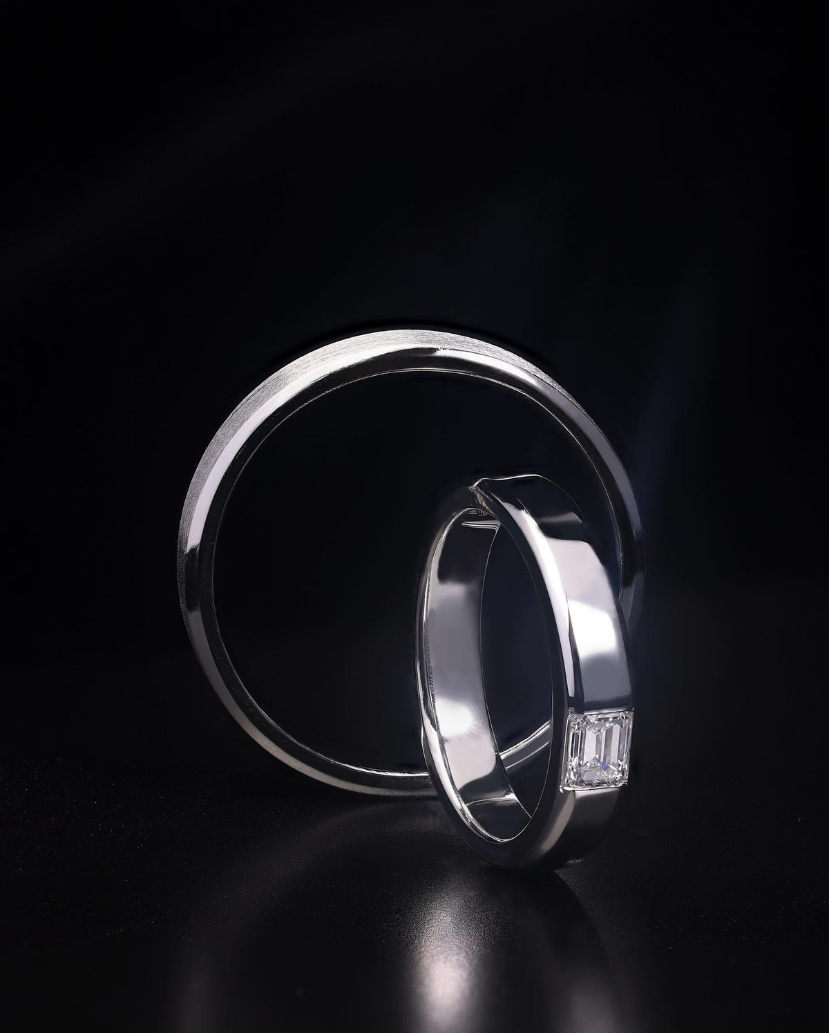 platinum Wedding Band - PG-BI-288 - image 3