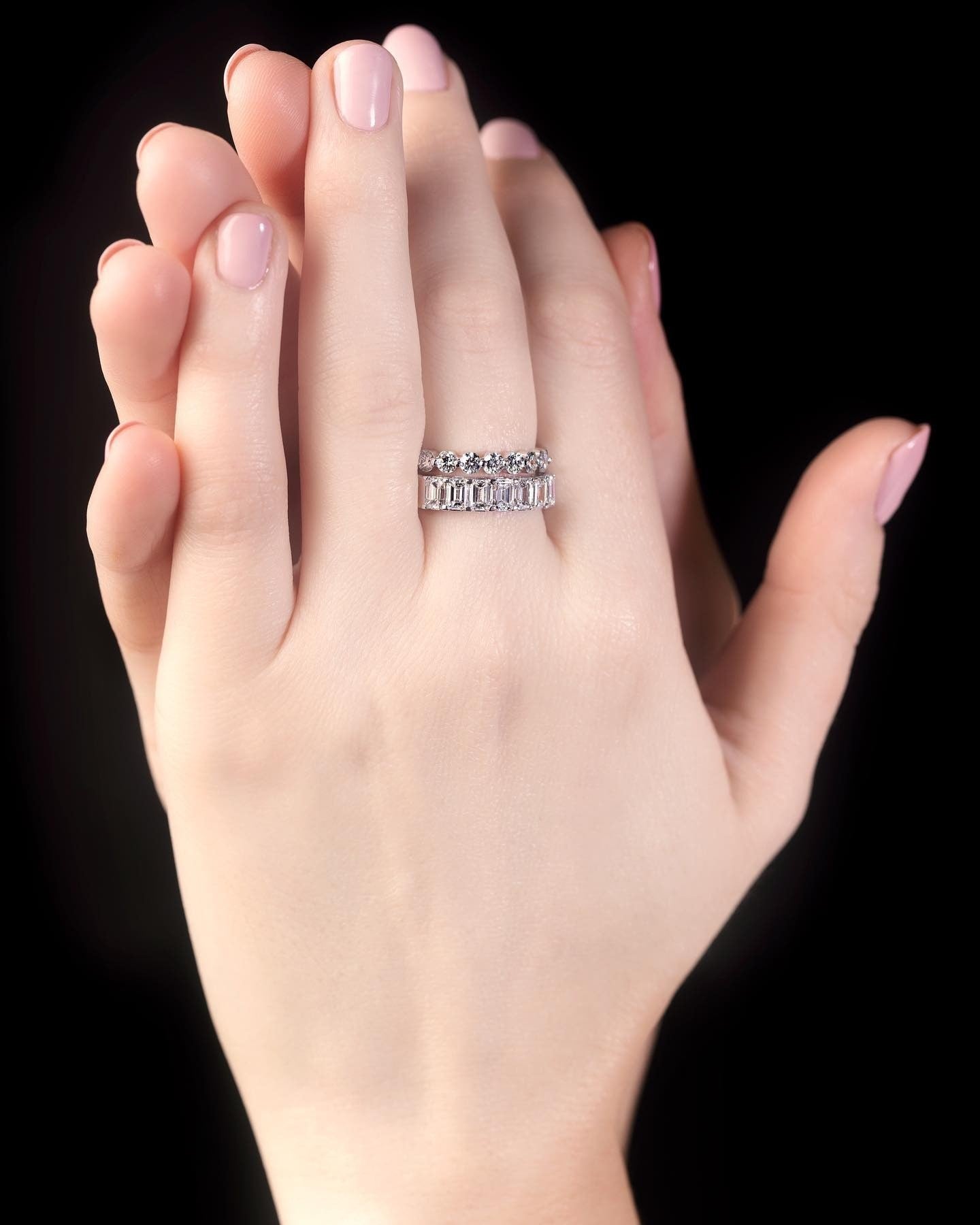 Diamond Wedding Band - PG-BI-328 - image 1