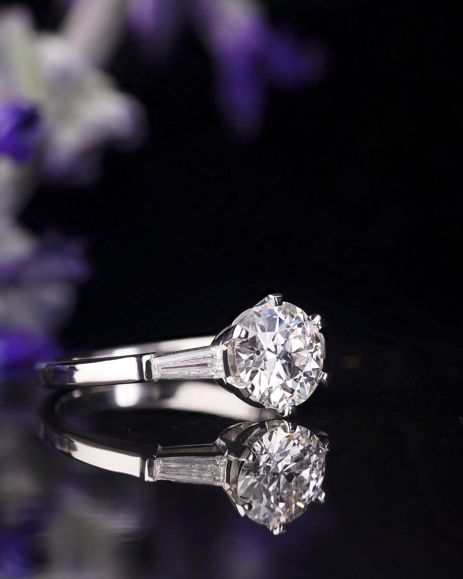 Diamond platinum Ring - PG-BI-330 - image 1