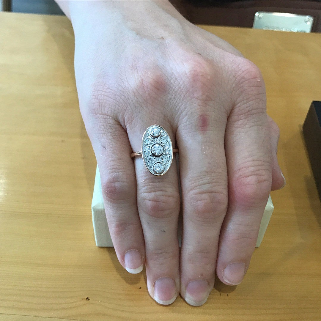 Diamond Ring in 18ct White Gold - PG-BI-340 - image 2