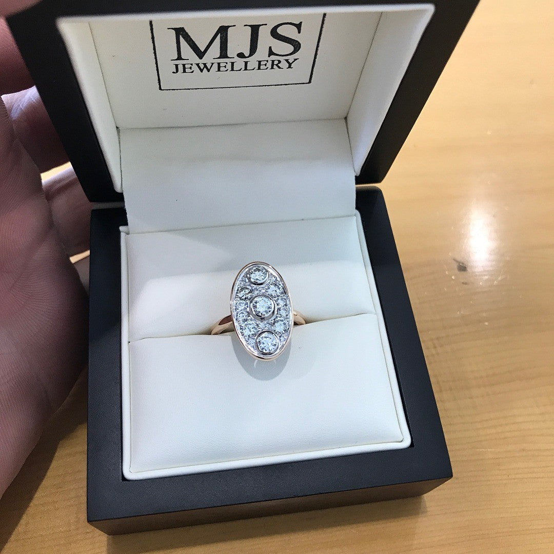 Diamond Ring in 18ct White Gold - PG-BI-340 - image 3
