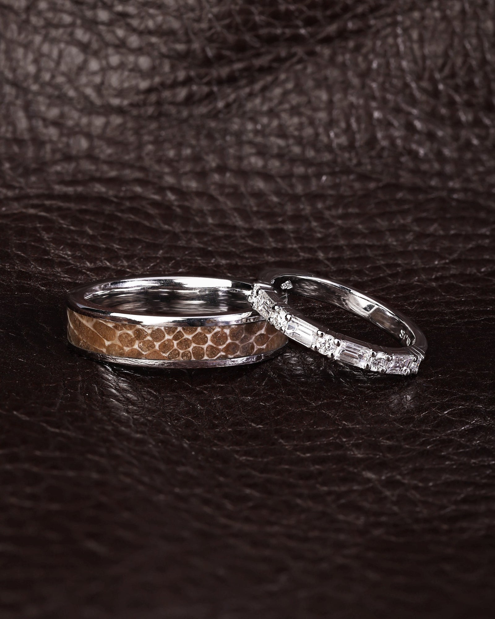 platinum Wedding Band - PG-BI-345 - image 1