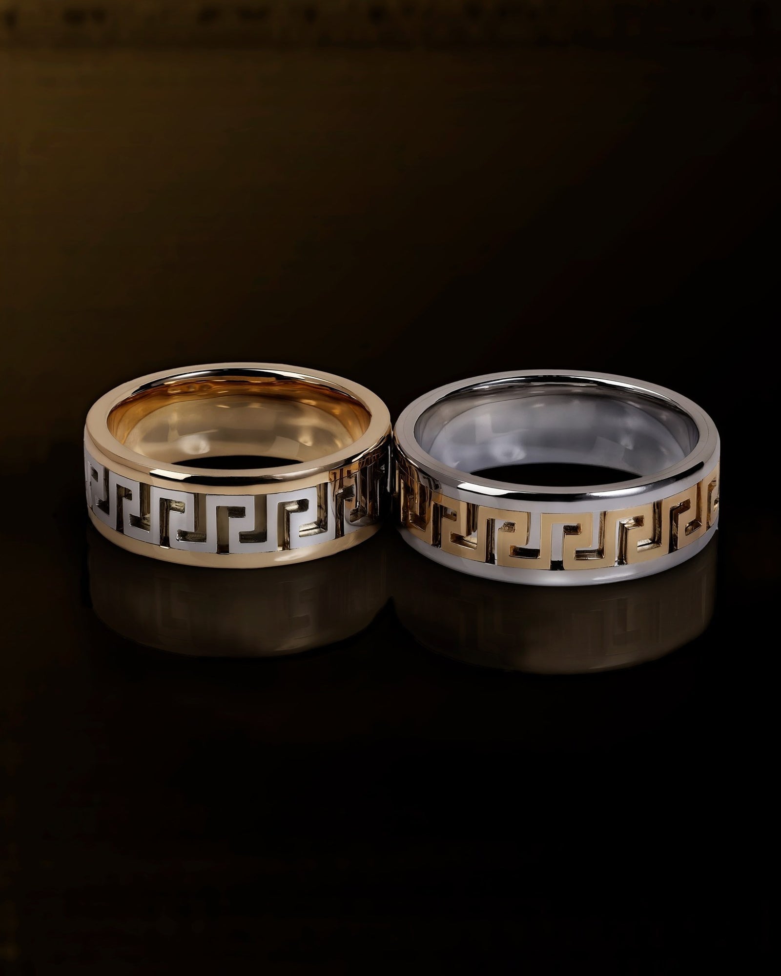 yellow gold Wedding Band - PG-BI-360 - image 1