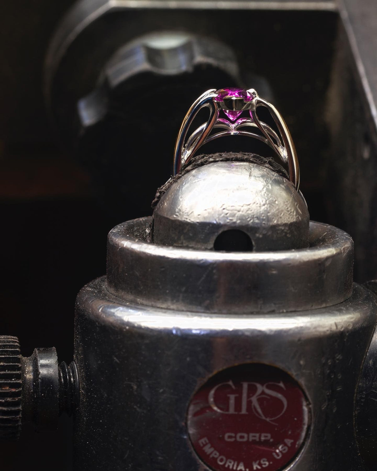 platinum Engagement Ring - PG-BI-367 - image 1