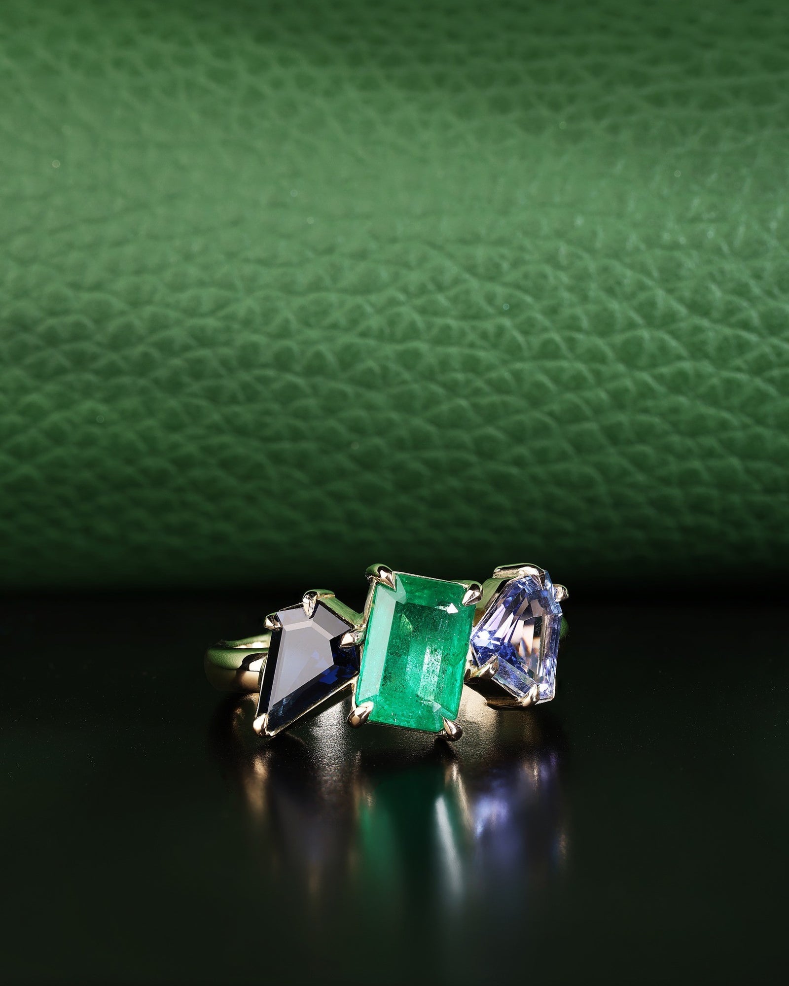 Australian sapphire Ring - PG-BI-382 - image 1