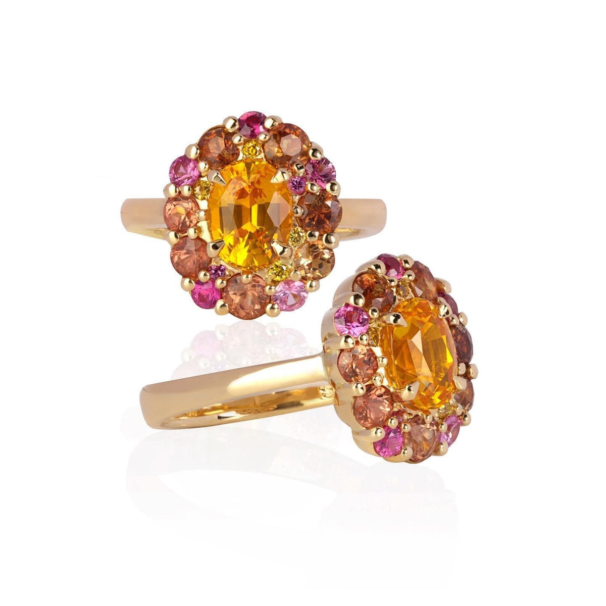 yellow gold Ring - PG-BI-383 - image 1
