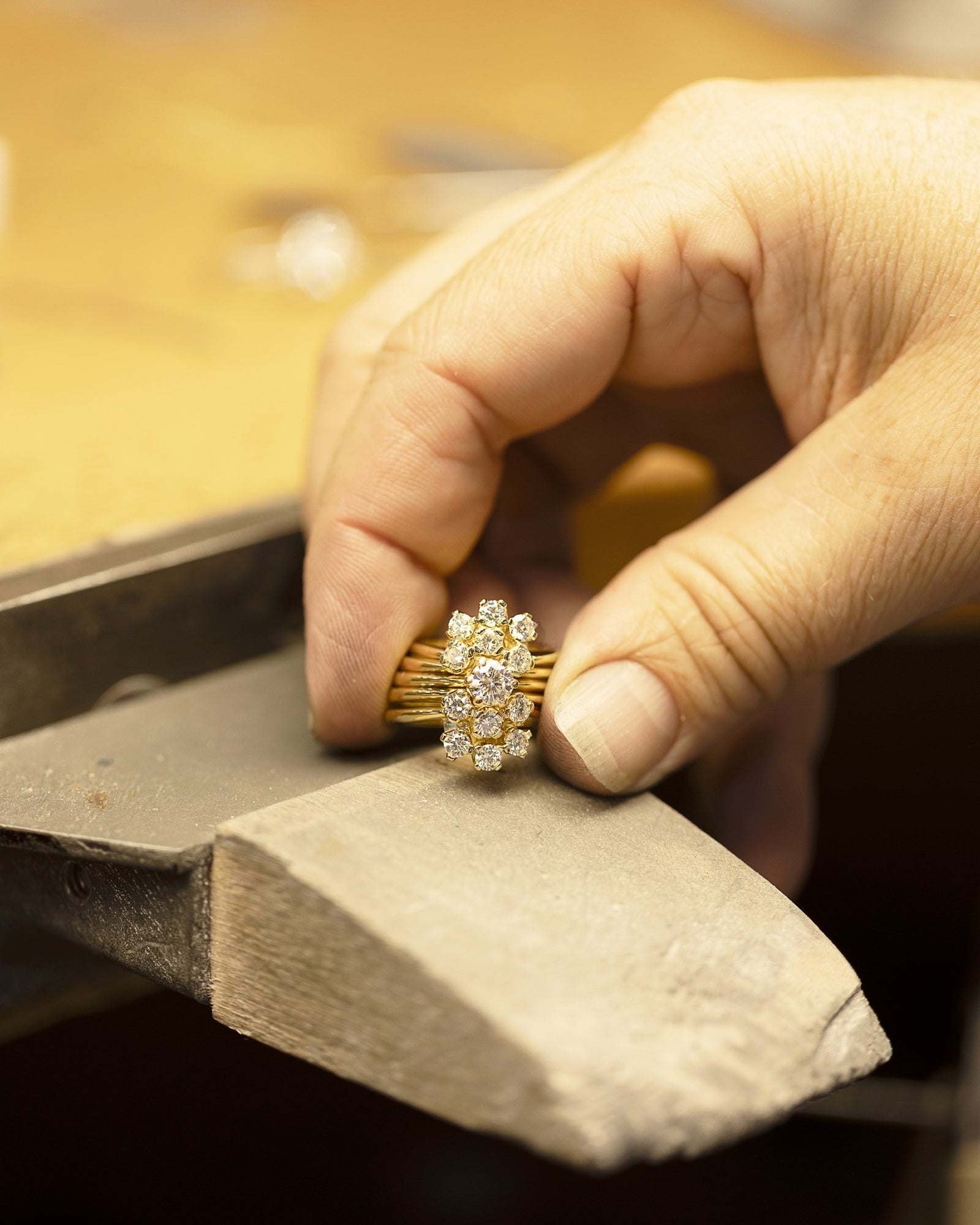 yellow gold Ring - PG-BI-417 - image 1