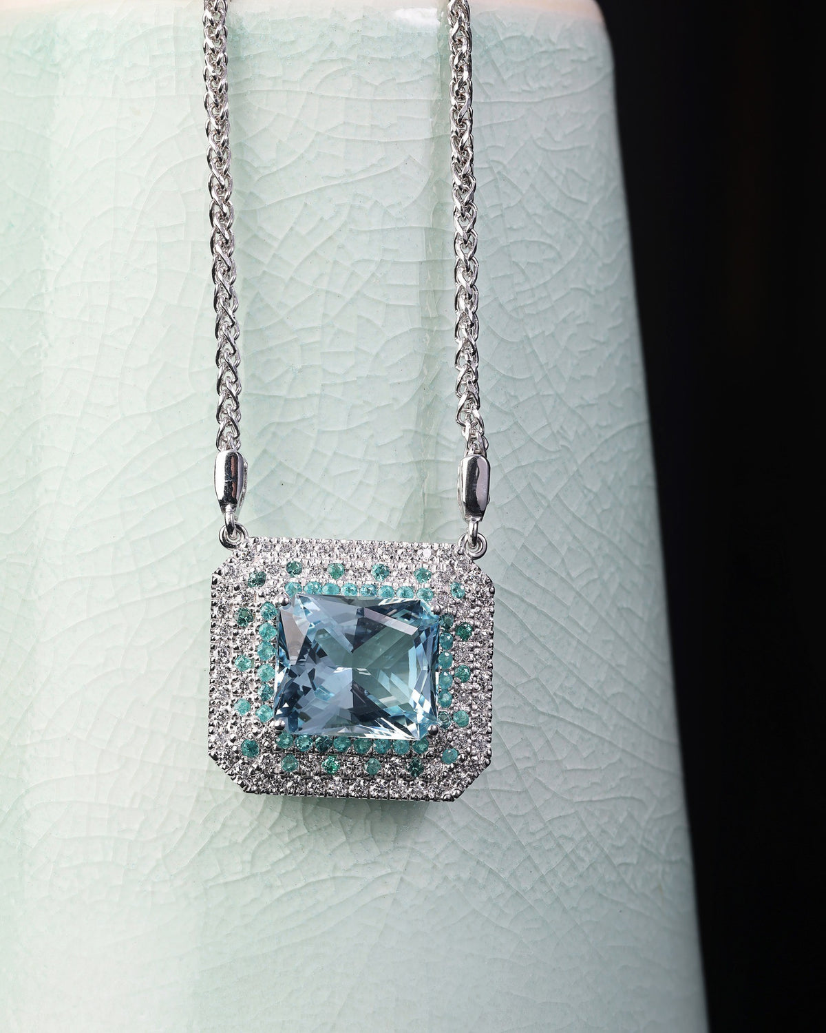 Aquamarine Pendant - PG-BI-435 - image 1