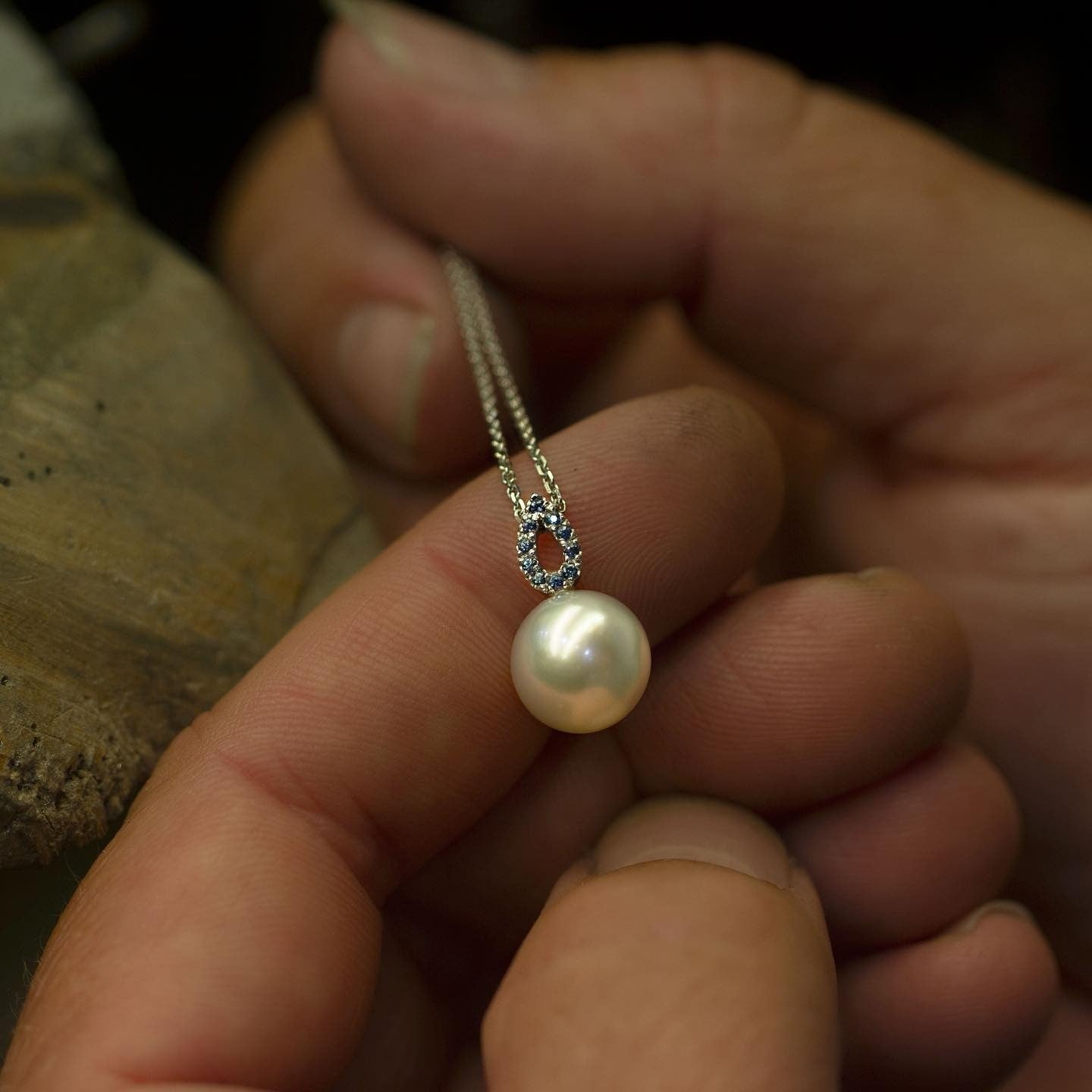 white gold Pendant - PG-BI-444 - image 1