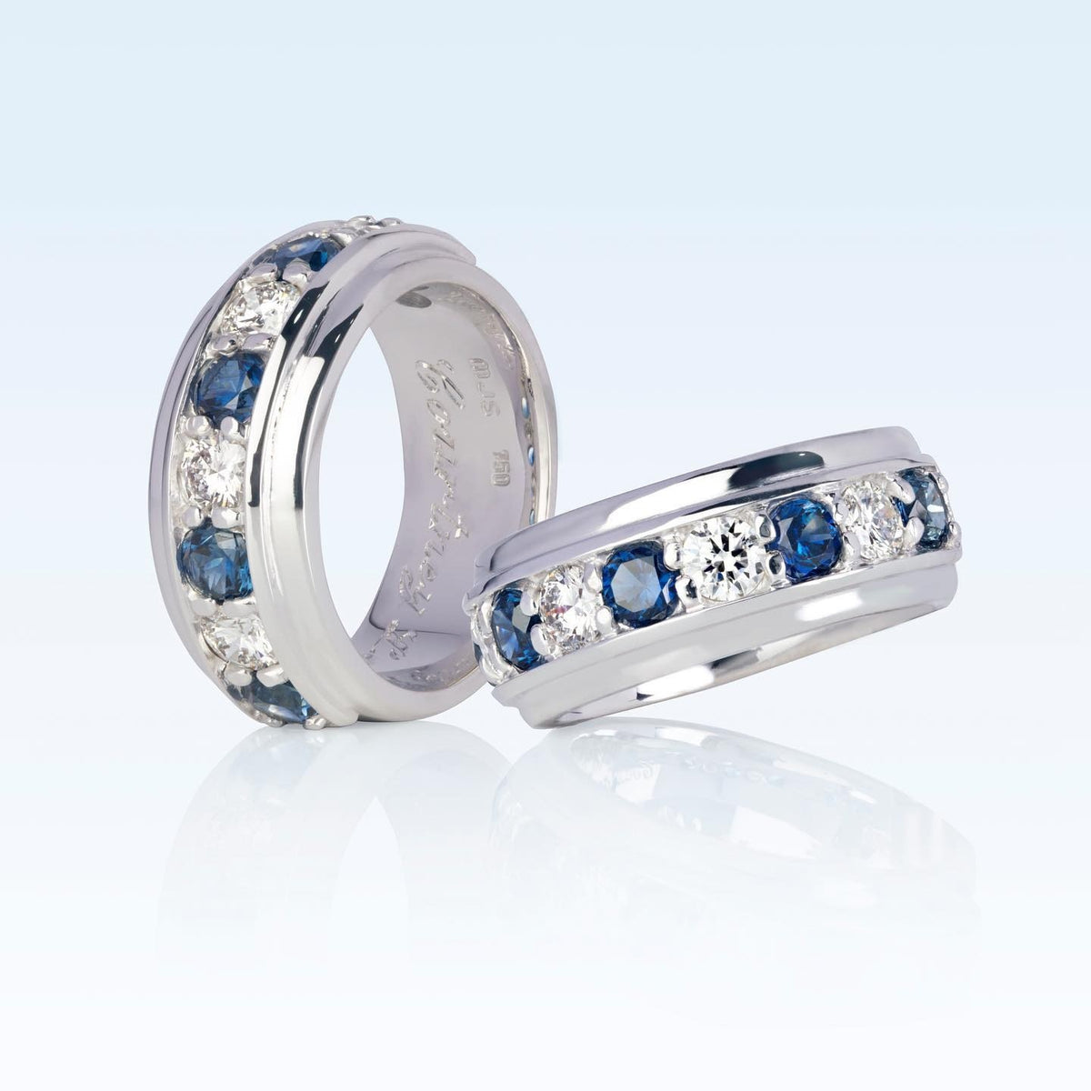 Australian sapphire Ring - PG-BI-447 - image 1