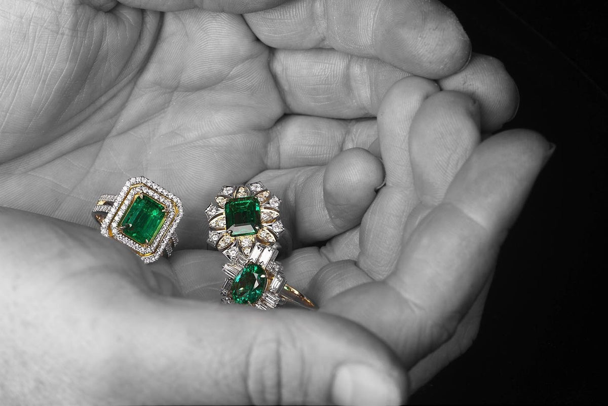 Emerald Ring - PG-BI-455 - image 1