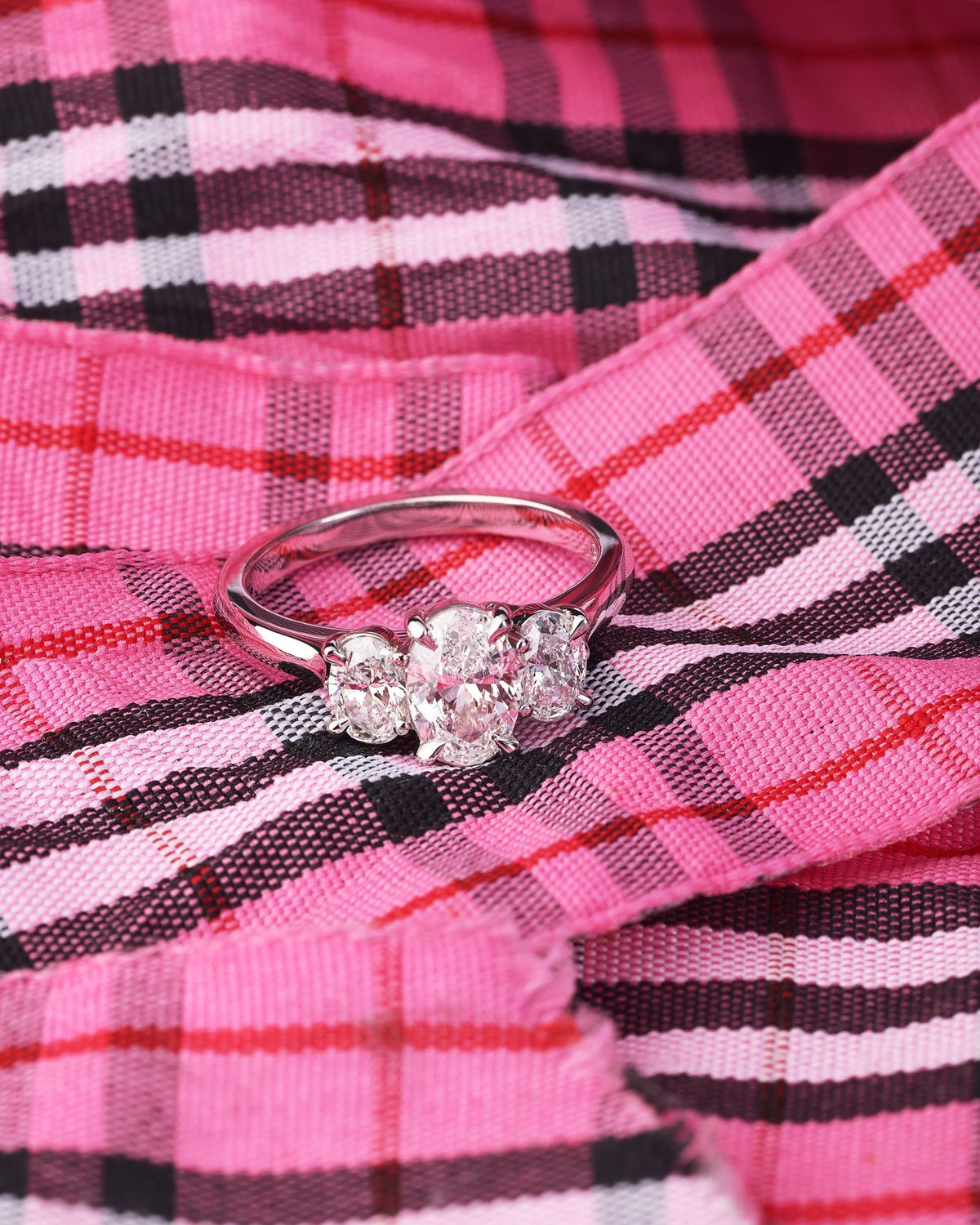 Diamond platinum Ring - PG-BI-466 - image 1