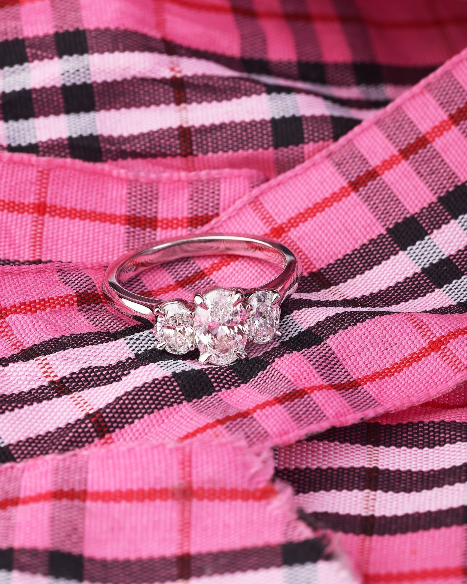 Diamond platinum Ring - PG-BI-466 - image 1