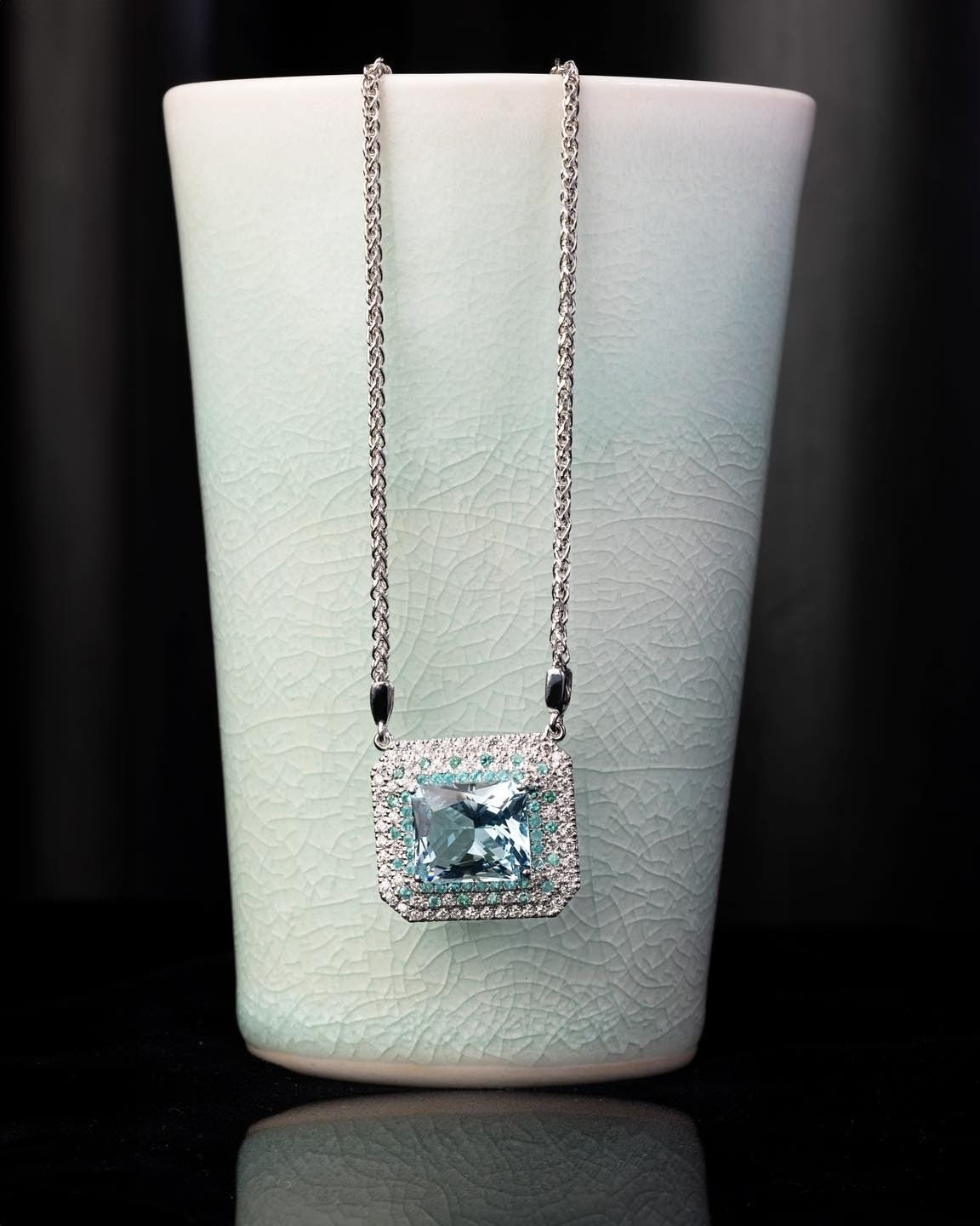 Aquamarine Pendant - PG-BI-507 - image 1