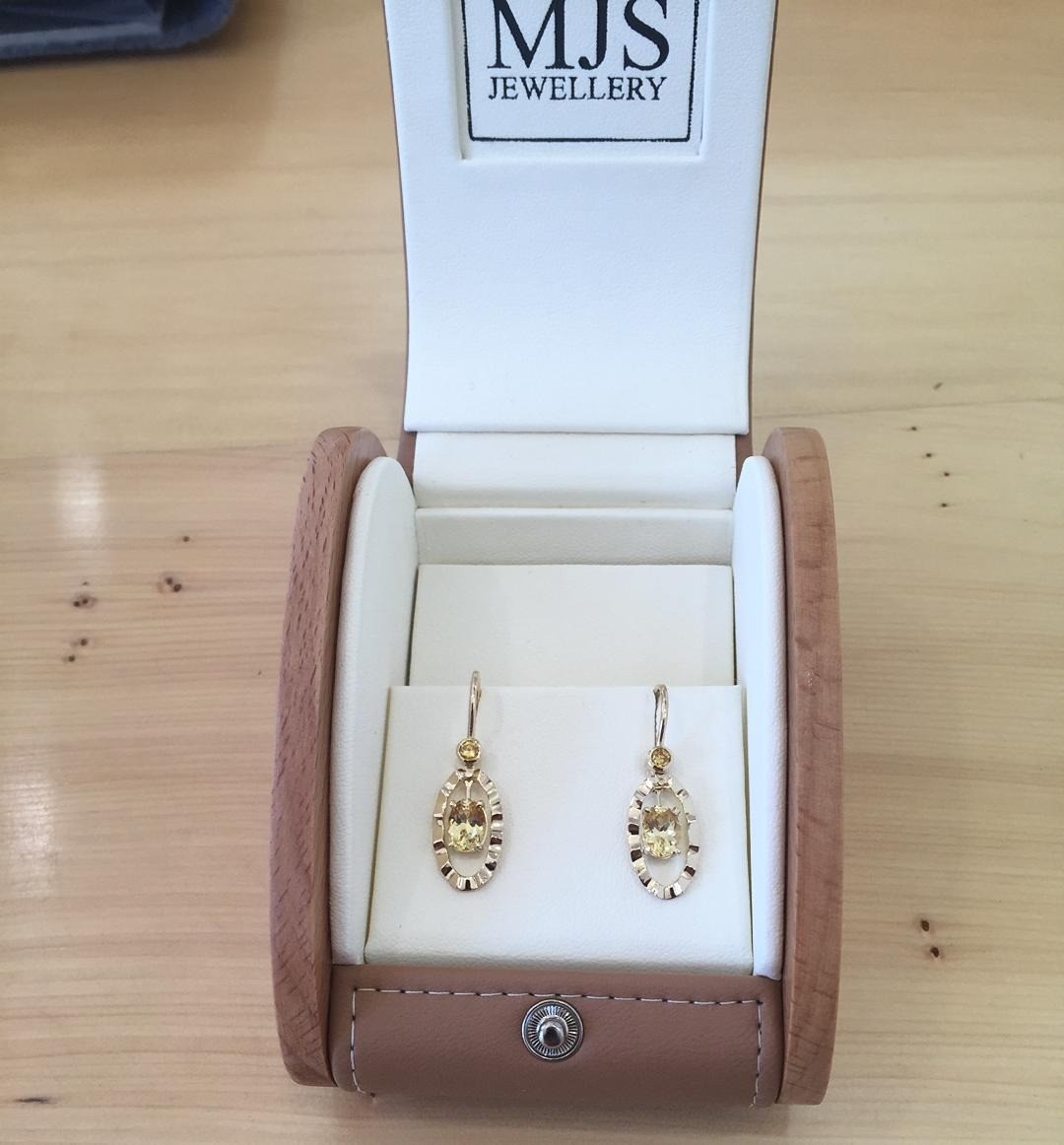 yellow gold Earrings - PG-BI-517 - image 1