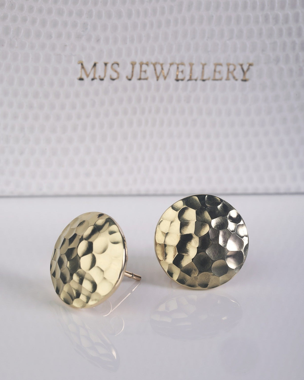 yellow gold Earrings - PG-BI-538 - image 1