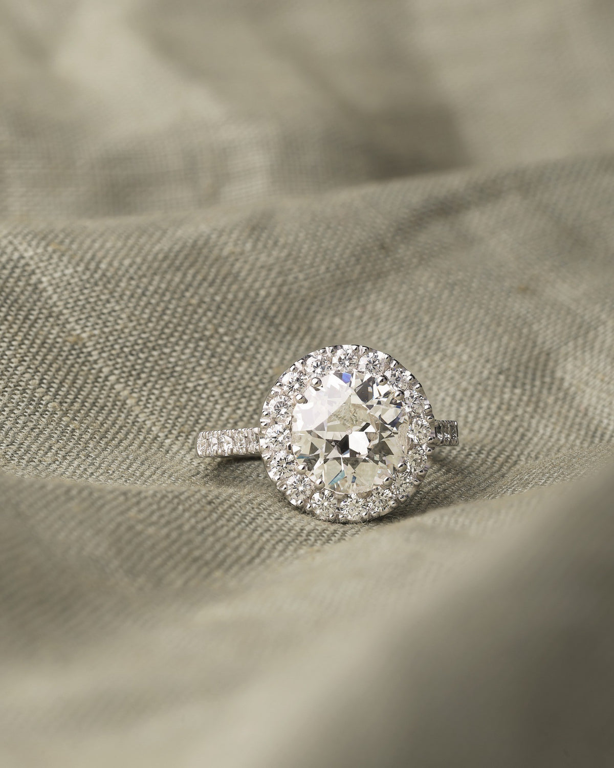 Diamond platinum Heirloom Jewellery - PG-BI-550 - image 1