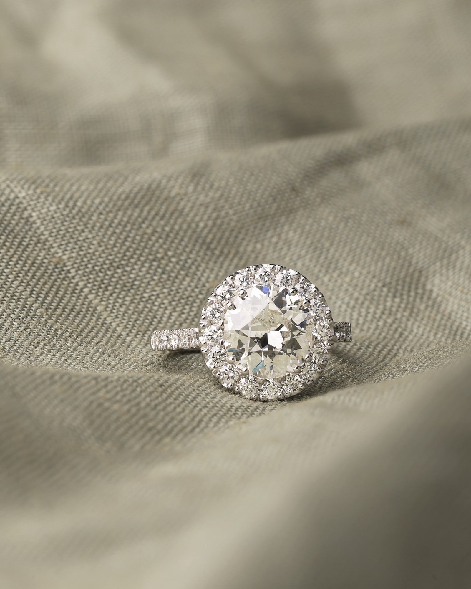 Diamond platinum Heirloom Jewellery - PG-BI-550 - image 1