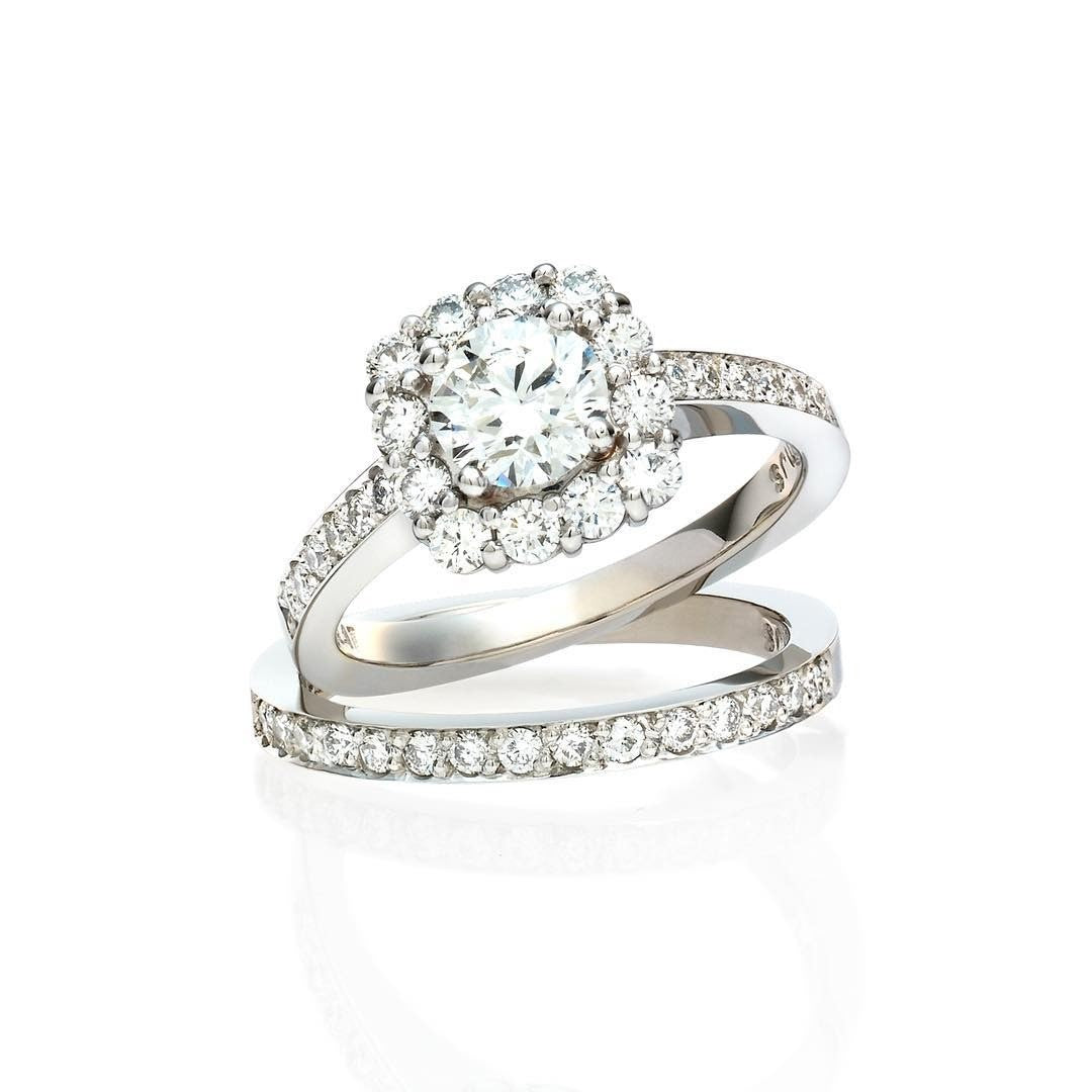 Diamond platinum Wedding Band - PG-BI-594 - image 1