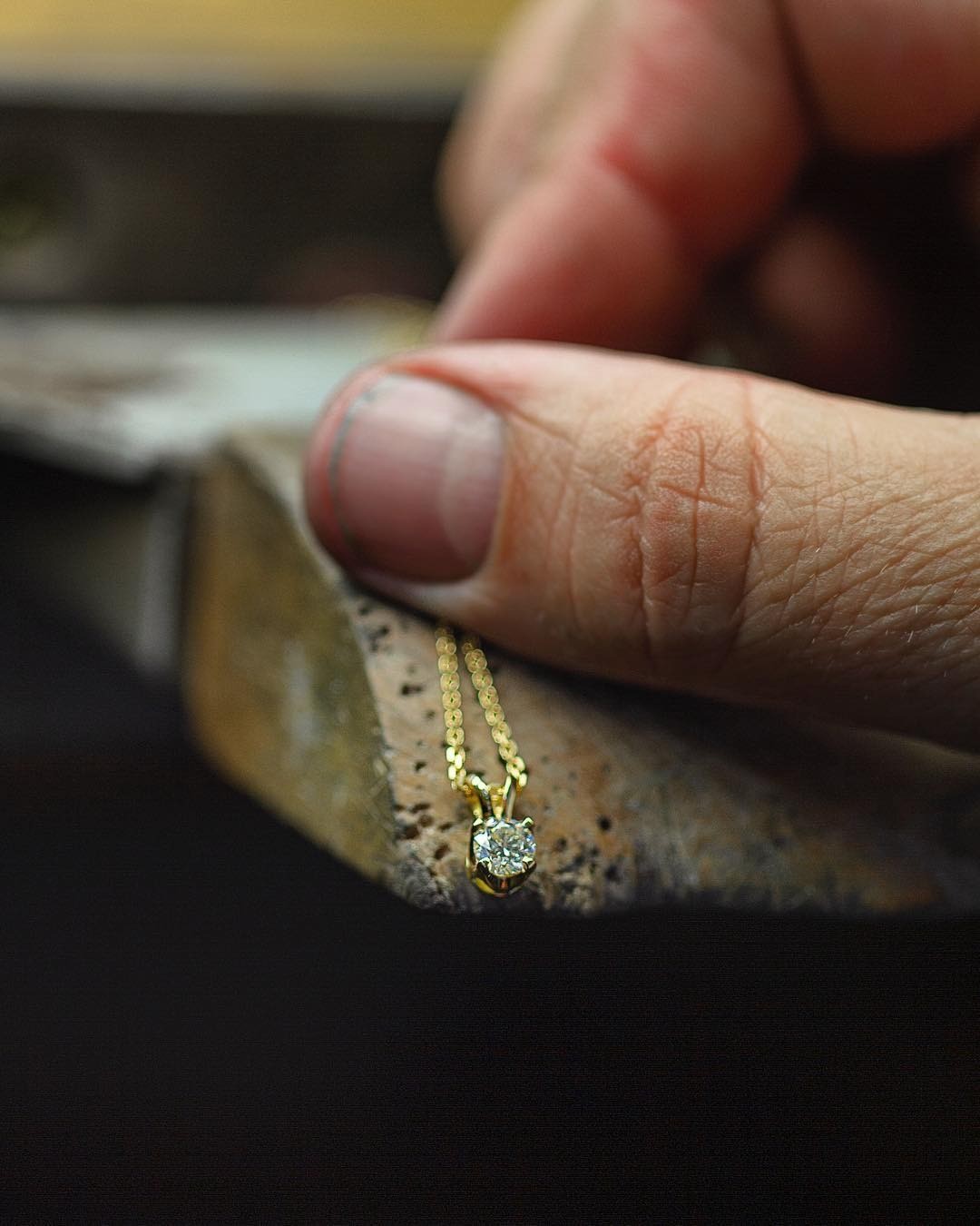 yellow gold Pendant - PG-BI-598 - image 1