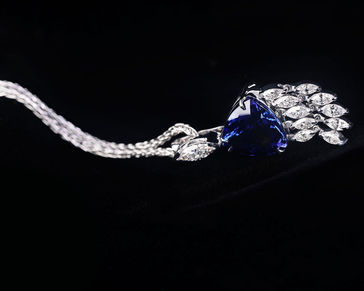 white gold Pendant - PG-BI-625 - image 1