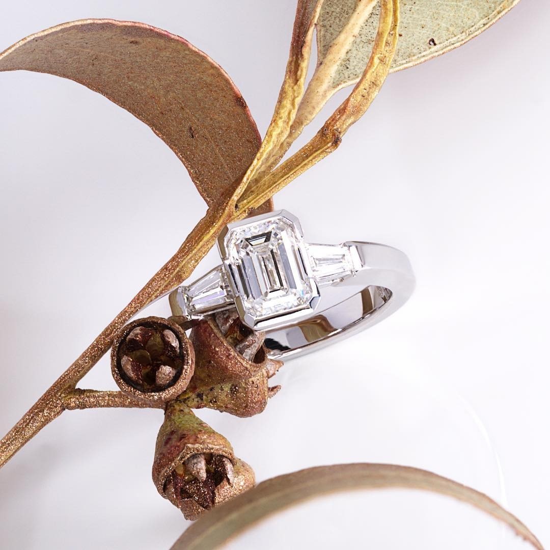 white gold Engagement Ring - PG-BI-639 - image 1
