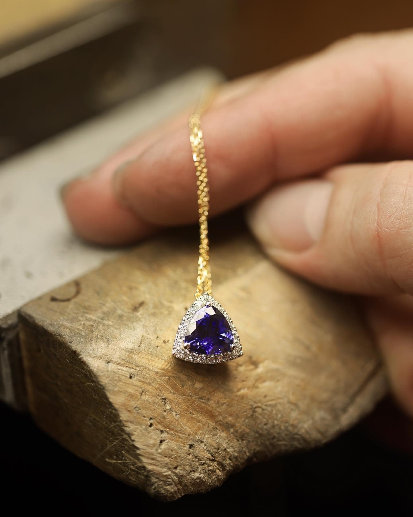 yellow gold Pendant - PG-BI-649 - image 1