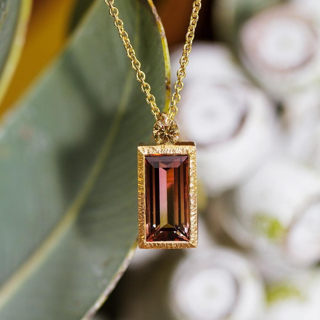 yellow gold Pendant - PG-BI-674 - image 1