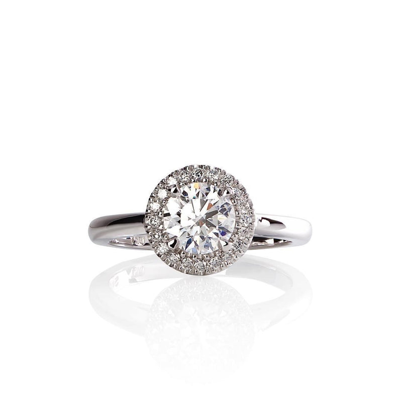 1ct D colour diamond engagement ring that left the studio last week - PG-BI-686 - image 1