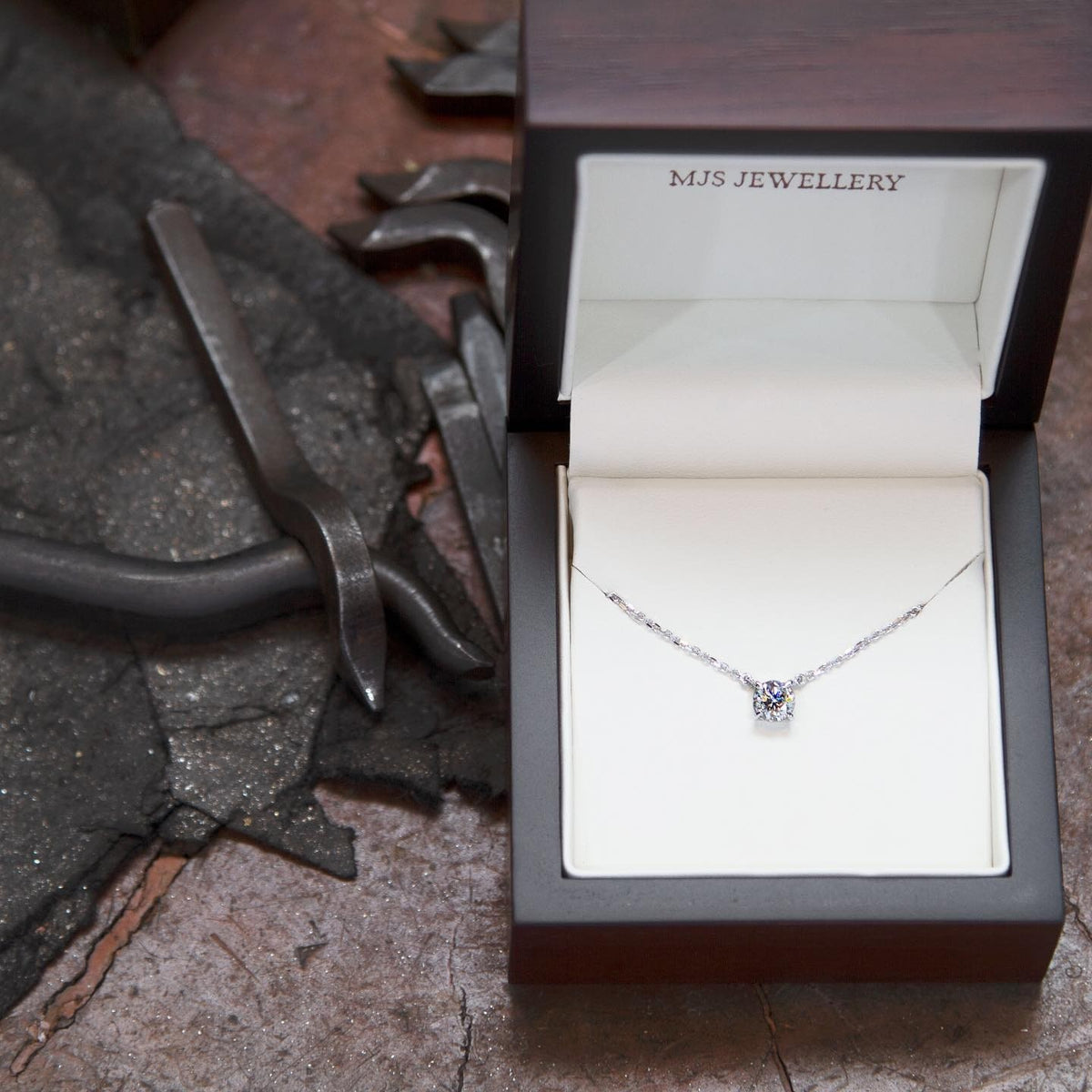 white gold Pendant - PG-BI-710 - image 1