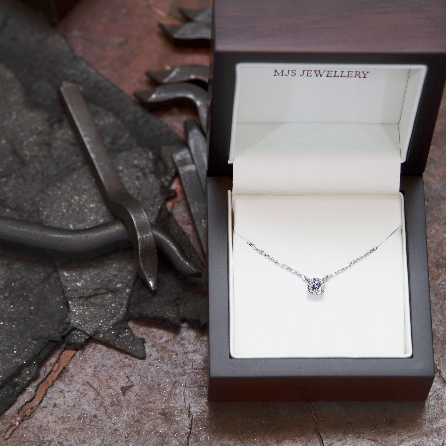 white gold Pendant - PG-BI-710 - image 1