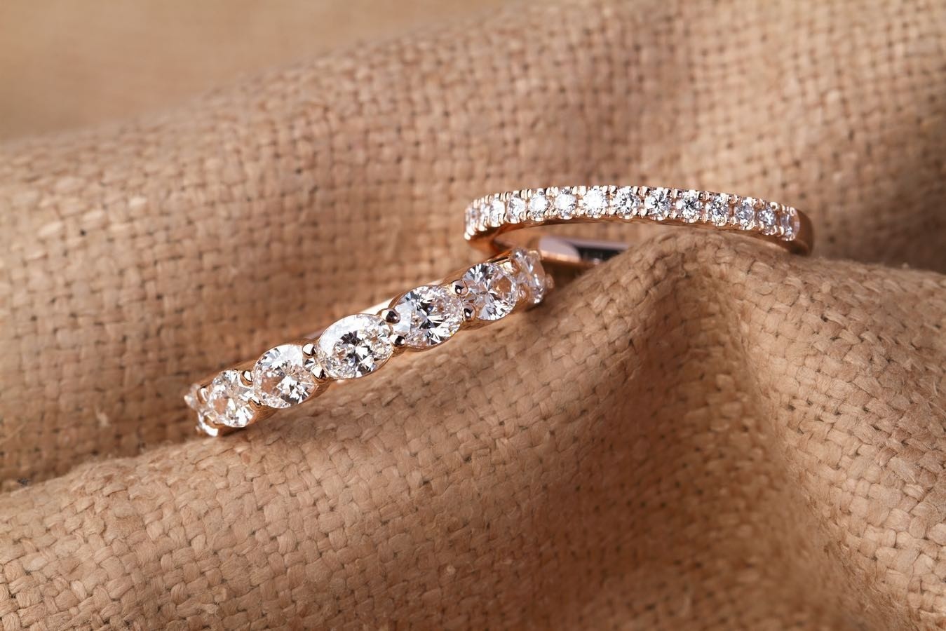 Rose gold Wedding Band - PG-BI-711 - image 1
