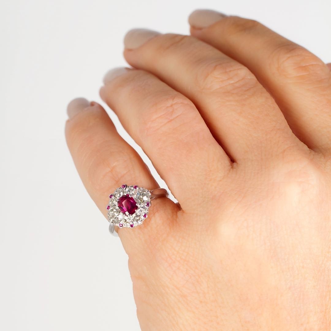 18ct Engagement Ring - PG-BI-723 - image 1