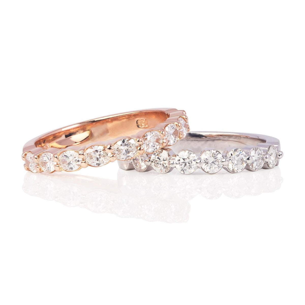 Diamond Wedding Band - PG-BI-733 - image 1
