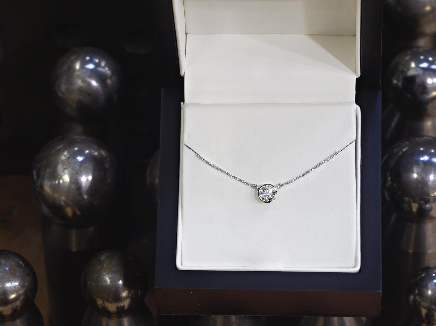 Diamond platinum Pendant - PG-BI-737 - image 1