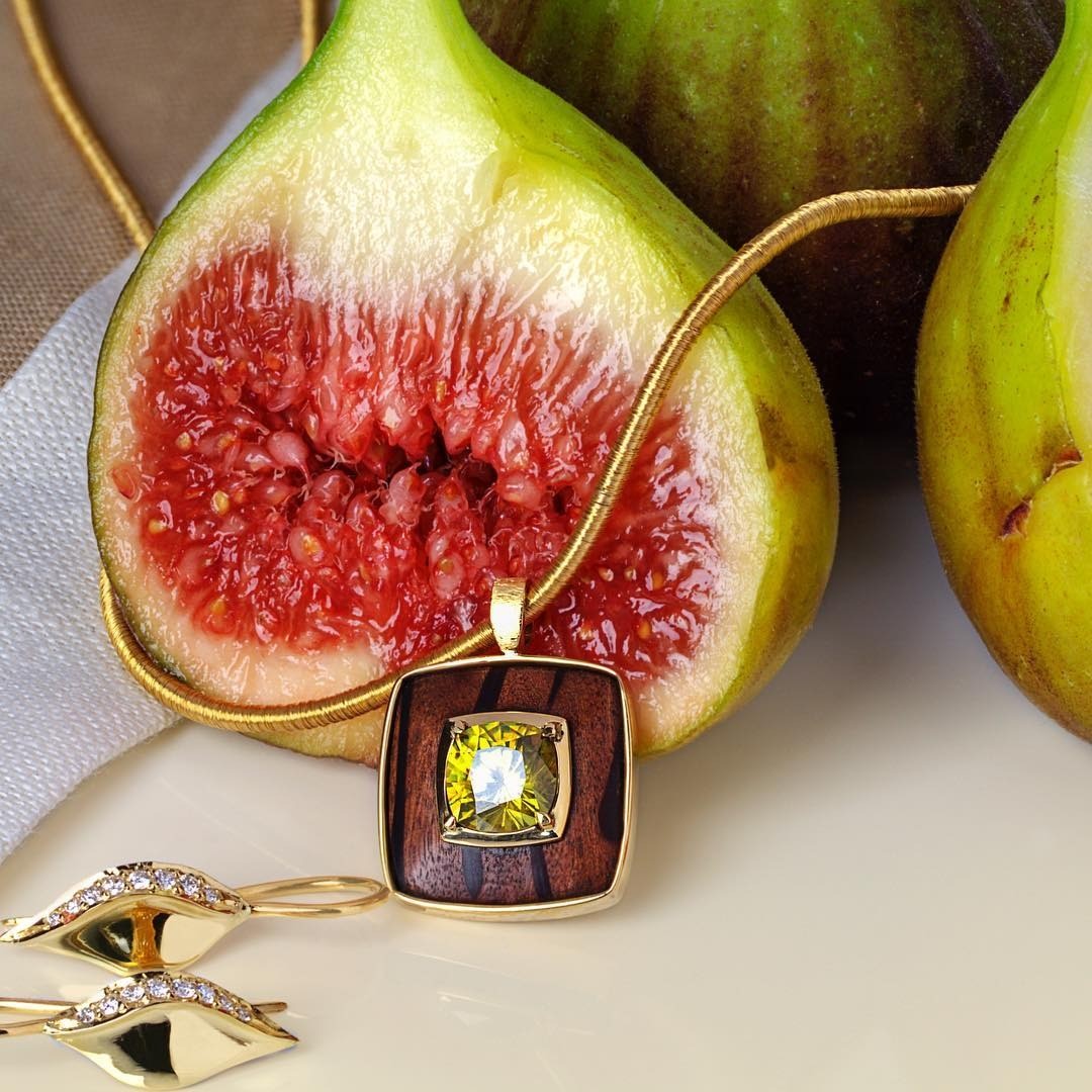 yellow gold Pendant - PG-BI-741 - image 1