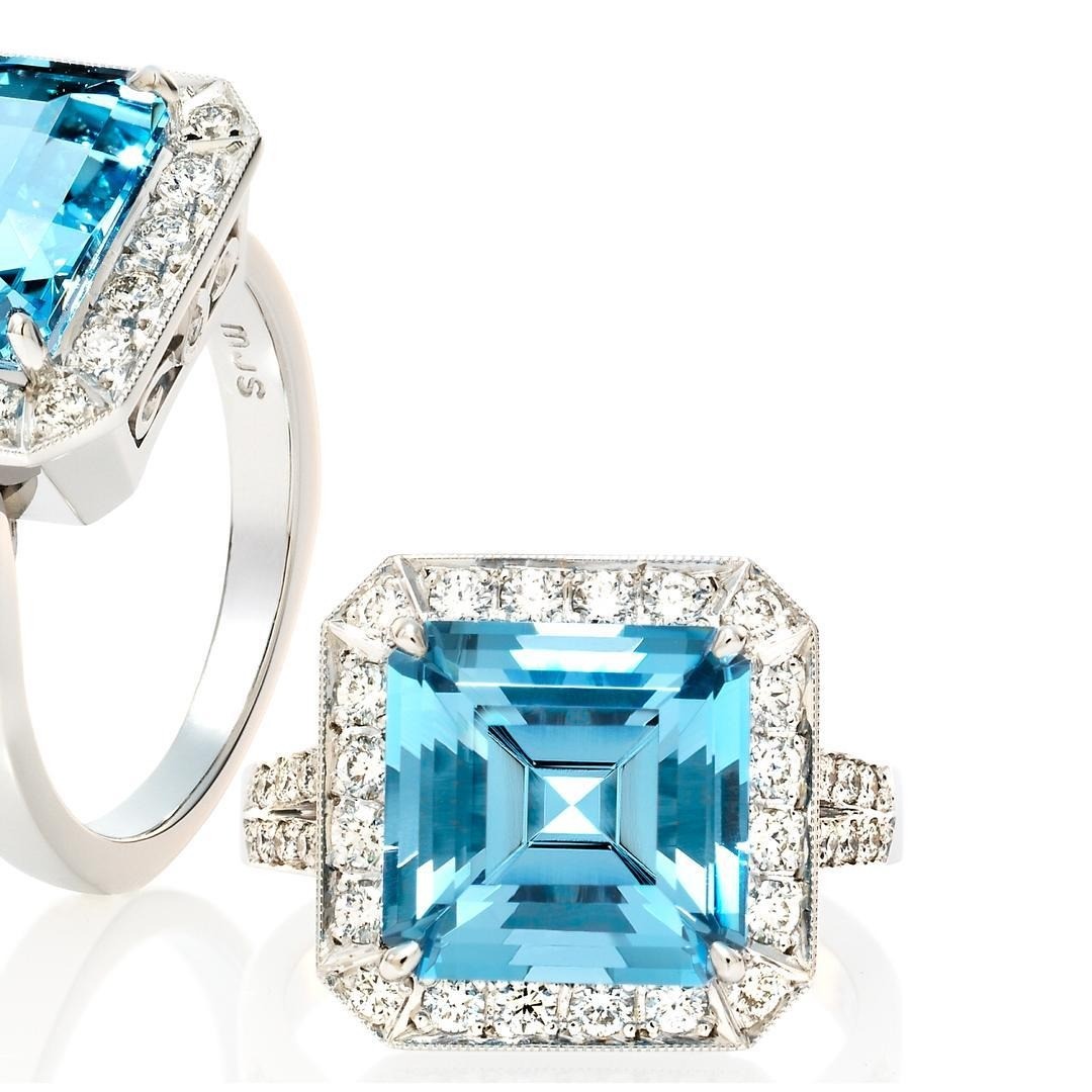 Diamond & Emerald Ring - PG-BI-823 - image 1